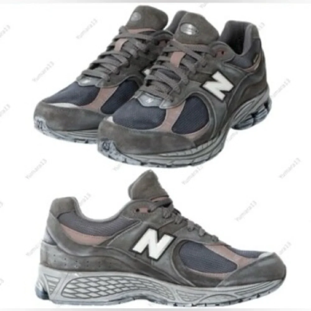 Womens New Balance 2002R Gore Tex Shoes Magnet Mood Indigo Sneaker Viral Running